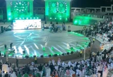 الباحة تحتفل بالأهلي بأهازيج وكؤوس ودبكة