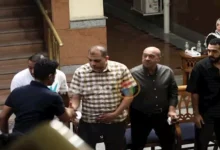 الصور الأولى من عزاء والدة المؤلف كريم سامي