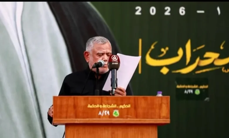العامري يؤكد عدم وجود صدام بين الدولة والمقاومة