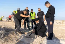 العتبة العباسية تبدأ مشروع إنشاء حزام أخضر يضم مليون شجرة في كربلاء