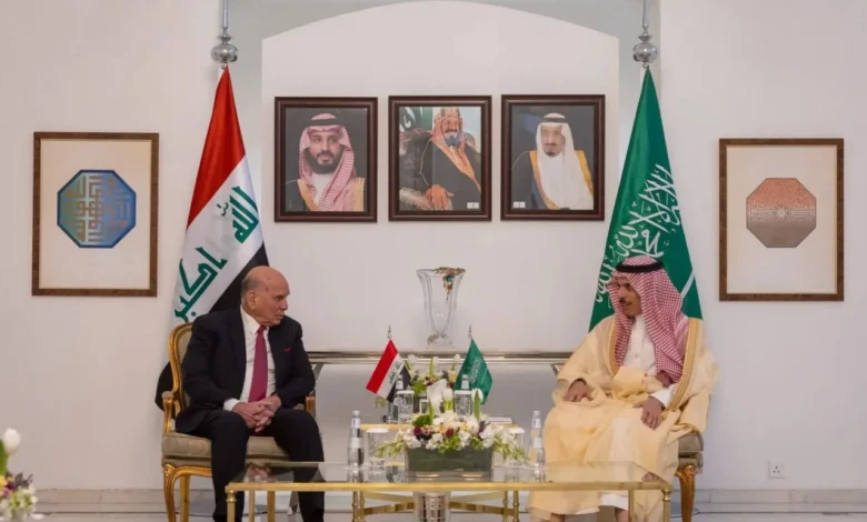 العراق والسعودية يؤكدان رفض استخدام الأراضي العراقية لتهديد دول الجوار