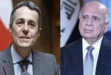 العراق وسويسرا يؤكدان أهمية إطلاق مبادرات لوقف الصراع في المنطقة