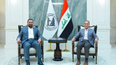 القاضي زيدان ورئيس البرلمان يناقشان تعزيز التعاون لإقرار القوانين الأساسية