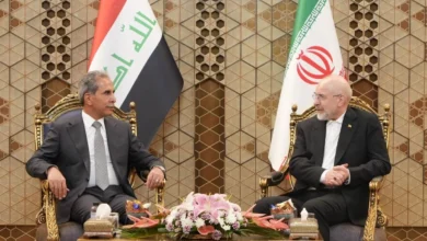القاضي زيدان وقاليباف يناقشان ملفات مشتركة