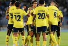 النصر يحقق فوزاً عريضاً على المدرسة برباعية نظيفة