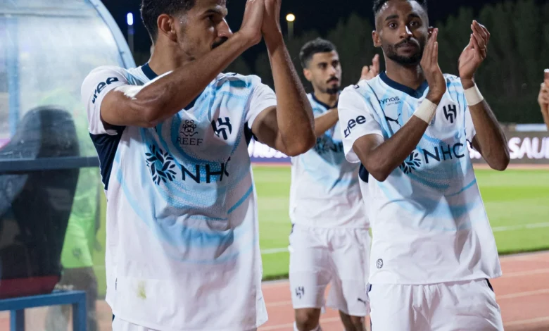 الهلال يحقق انتصاراً بثلاثية نظيفة على الفيحاء