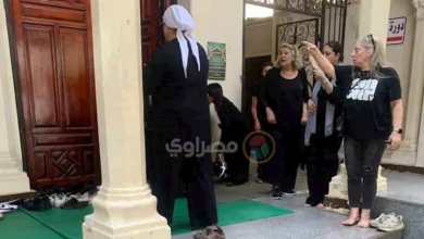 انطلاق مراسم تشييع جنازة ابنة الفنانة نجلاء فتحي
