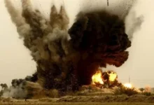 انفجار قنبلة يدوية من مخلفات الحرب العالمية الثانية في فرنسا