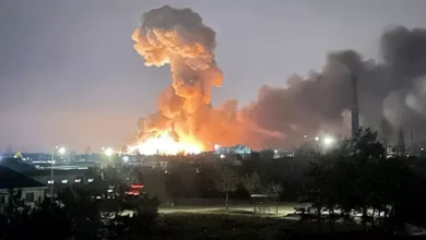 انفجار قوي يهز العاصمة الأوكرانية كييف