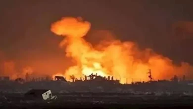 انفجارات قرب جزيرة لارك جنوبي إيران