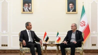 بزشكيان يدعو إلى تعزيز الوحدة الإسلامية وتشكيل تحالف لأمن المنطقة خلال لقائه القاضي زيدان