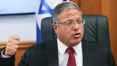 بن غفير يعرض منشأة لإعدام الفلسطينيين في فيديو جديد