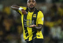 بيرغوين يسجل ثلاثية ويقود الاتحاد لصدارة الدوري مؤقتاً