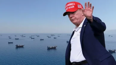 ترامب يهدد إيران بعقوبات قاسية وحصار بحري على السفن