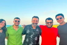 تركي آل الشيخ يشارك صورة لكريم عبدالعزيز وعصام عمر