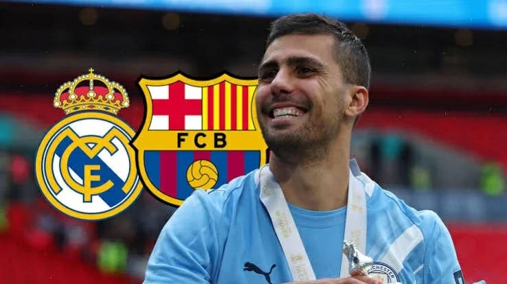 تطور مفاجئ: هل يفاجئ رودري ريال مدريد بانتقاله إلى برشلونة؟