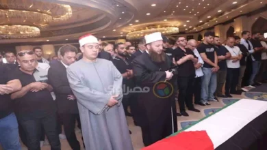 جنازة السفير الفلسطيني دياب اللوح في القاهرة