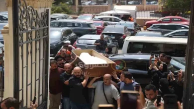 جنازة محمد التاجي: 25 صورة توثق حضور أشرف زكي ومجدي بدر
