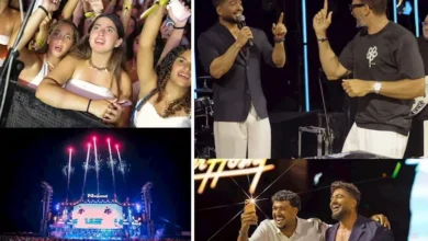 حفل تامر حسني في الساحل الشمالي يشهد حضور نجله آدم وابنته تاليا مع 11 صورة مميزة