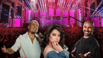 حفل فني يجمع عمرو وشيرين وحماقي وأنغام في الساحل الشمالي اليوم