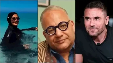 حلا شيحة تتألق بالبوركيني وسط البحر ورسالة خاصة من دنيا سمير غانم إلى بيومي فؤاد