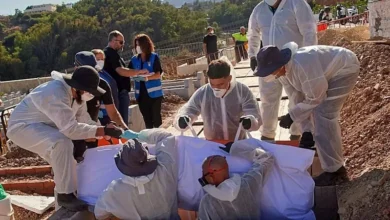دفن 18 مهاجرًا توفوا خلال محاولة الهجرة من المغرب إلى سبتة