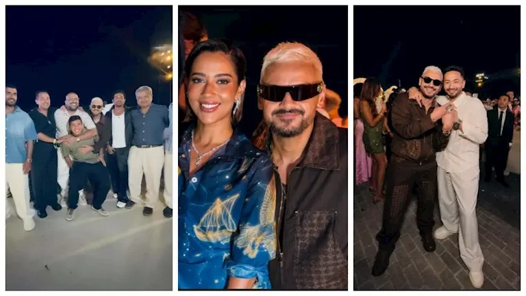رامز جلال ينشر صورًا من حفل "MBC" في الساحل الشمالي
