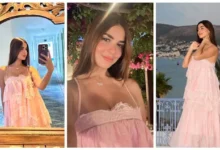 رانيا منصور تتألق بفستان جريء في أحدث ظهور لها