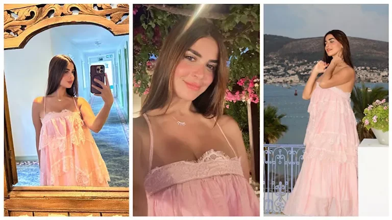 رانيا منصور تتألق بفستان جريء في أحدث ظهور لها