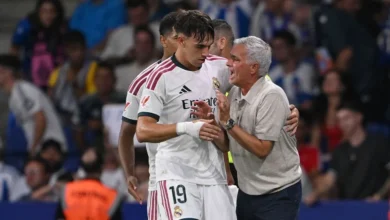 ريال مدريد يتجاوز إسبانيول في أول مباراة لمورينيو