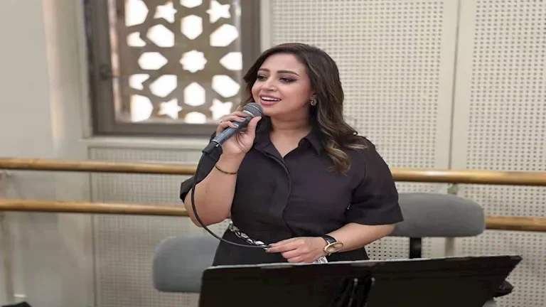 ريهام عبد الحكيم تتألق في البروفات النهائية لحفل افتتاح مهرجان القلعة للموسيقى والغناء