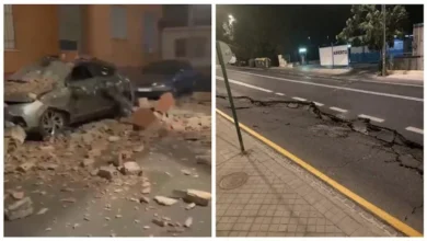 زلزال بقوة 5 درجات يضرب غرناطة الإسبانية ويتسبب في أضرار مادية