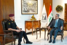 زيدان يناقش التعاون والتنسيق المشترك مع رئيس جهاز مكافحة الإرهاب