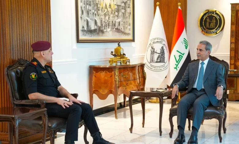 زيدان يناقش التعاون والتنسيق المشترك مع رئيس جهاز مكافحة الإرهاب