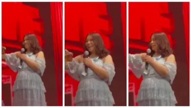 "شيرين ترفض تناول عصير التفاح في حفل الساحل الشمالي"