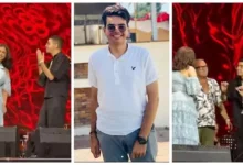 شيرين عبدالوهاب تدعو التيك توكر "نكش" للصعود على المسرح