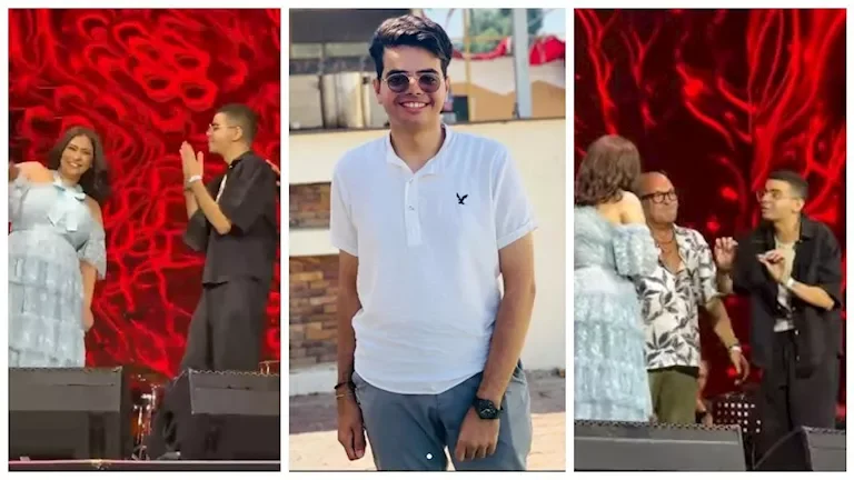 شيرين عبدالوهاب تدعو التيك توكر "نكش" للصعود على المسرح