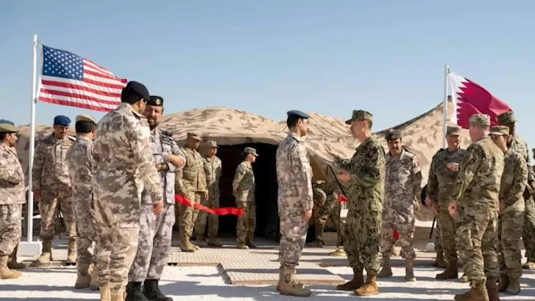 ضربة إيرانية تؤثر على مركز الإمداد في البحرين وتسبب أزمة لوجستية للجنود الأمريكيين