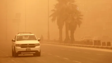طقس العراق: عواصف غبارية تؤدي إلى انخفاض درجات الحرارة