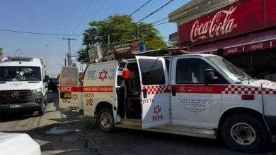 عملية طعن في العوجا بالضفة الغربية تؤدي لإصابة إسرائيلي وهروب المنفذ