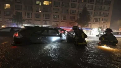 عواصف قوية تجتاح نيويورك مصحوبة بفيضانات وتحذيرات من أعاصير