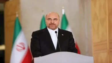 قاليباف يتحدى الولايات المتحدة ويهاجم عقوباتها ضد إيران