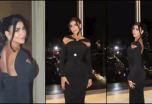 كارولين عزمي تتألق في أحدث إطلالة لها من جدة