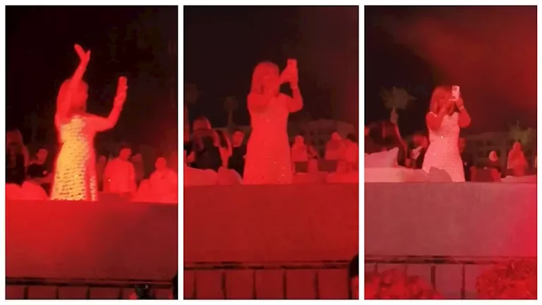 لميس الحديدي تشارك جمهور شيرين عبد الوهاب احتفالاتها في الساحل الشمالي