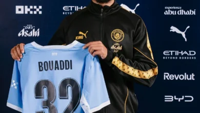 مانشستر سيتي يتعاقد مع المغربي أيوب بوعدي لمدة 5 سنوات