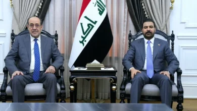 مباحثات بين الزيدي والمالكي حول مكافحة الفساد وضبط السلاح
