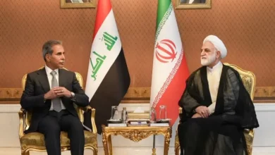 مباحثات بين رئيسي القضاء العراقي والإيراني لتعزيز التعاون القضائي