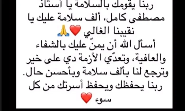 "محمد رمضان يتمنى الشفاء العاجل لمصطفى كامل بعد تعرضه للإصابة في الساحل"