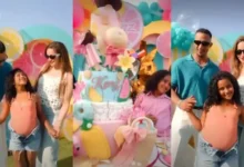 محمد رمضان يحتفل بعيد ميلاد ابنته كنز في أجواء عائلية مميزة