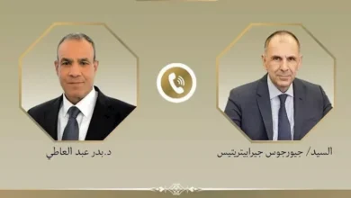 مصر واليونان تبحثان تعزيز الشراكة وتطورات الأوضاع في لبنان والسودان